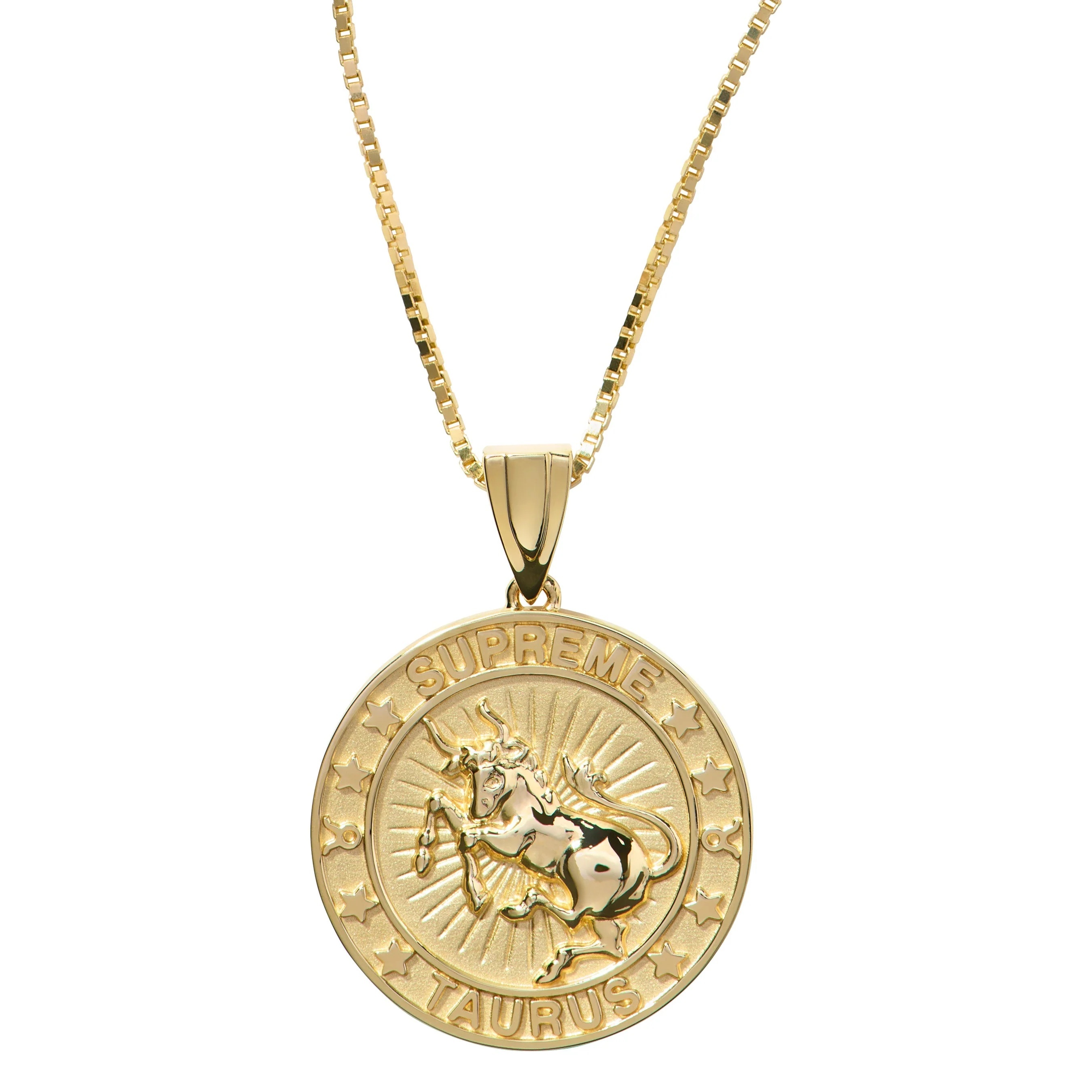 Supreme®/Jacob&Co 14K Gold Zodiac Pendant view 26